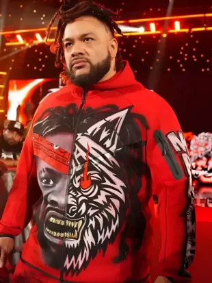 Monday Night RAW 2026 Jacob Fatu Hoodie