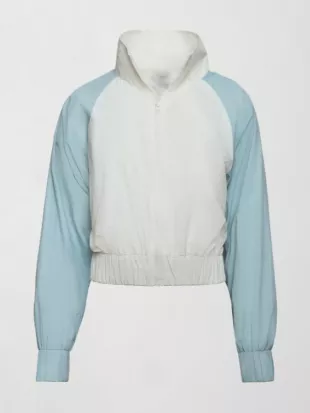 Running Point S02 Kate Hudson Colorblock Windbreaker Jacket