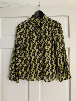 Fishy Button Down Top