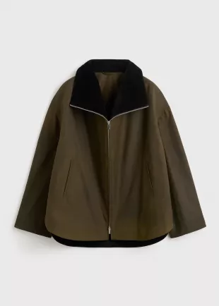 Zipped Country Jacket in Bark