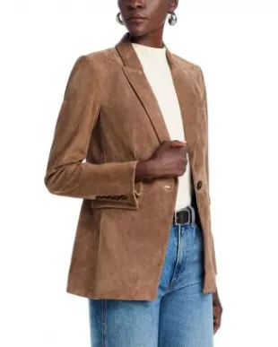 Duane Suede Dickey Jacket