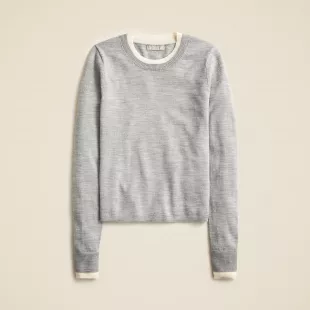 Carolyn Layered Crewneck Sweater