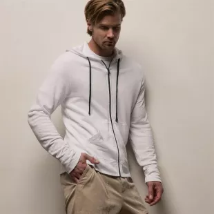 Vintage French Zip Up Hoodie