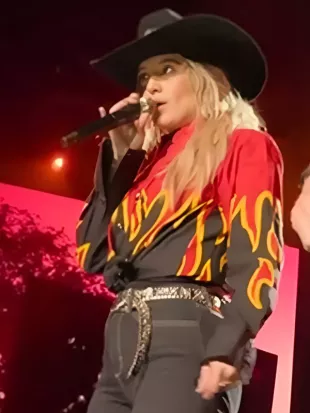 Keepin Country Cool 2026 Lainey Wilson Flame Print Shirt