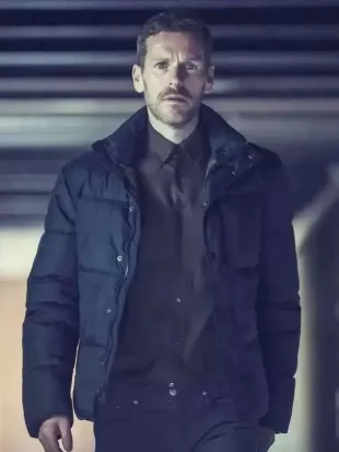 Betrayal S01 John Hughes Black Puffer Jacket