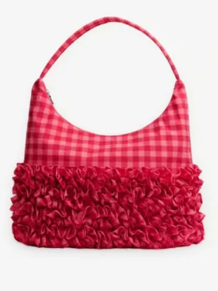 Molly Goddard Ruffle Shoulder Bag