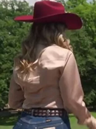 Lainey Wilson Keepin Country Cool Satin Shirt