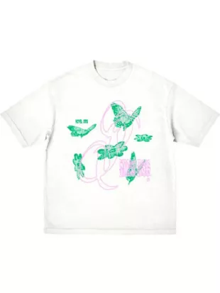 Beef S02 Austin Davis Butterfly Print Tee