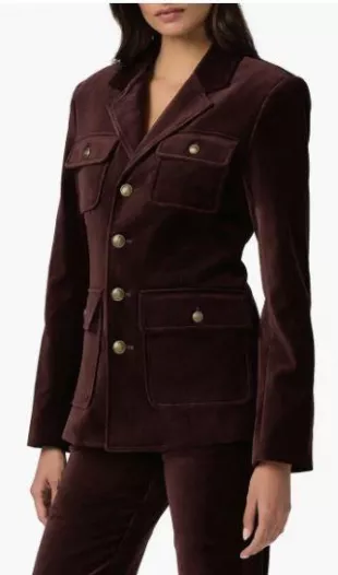 Reign Velveteen Blazer