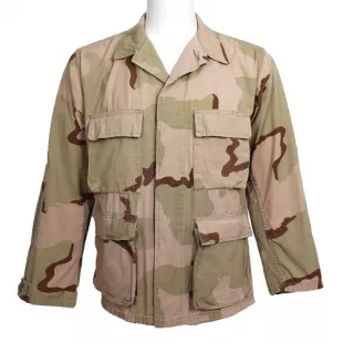 Camo Jacket BDU Combat Men's M 90s US Military