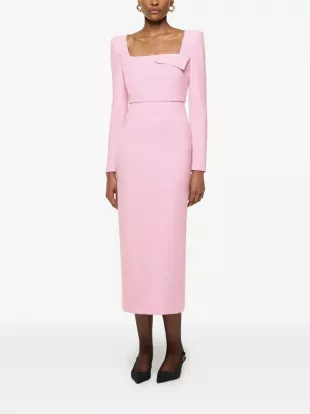 Origami Midi Dress