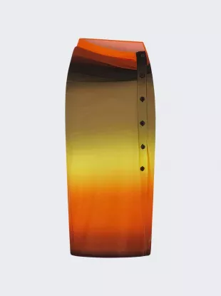 Gonna Midi Skirt Multicolor