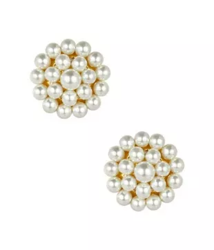 Button Earrings