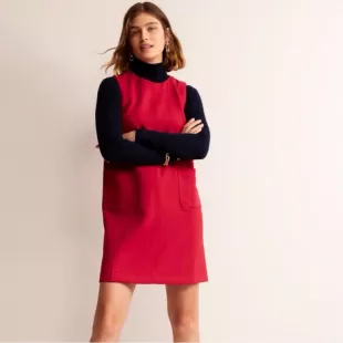 Pocket Detail Mini Shift Dress