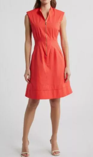 Sleeveless Cotton Dress