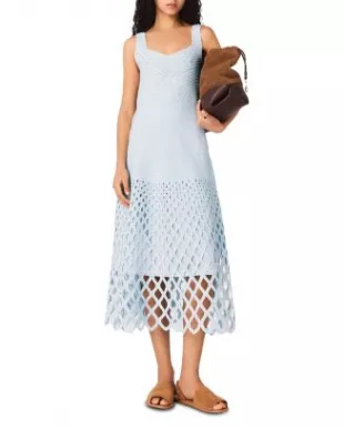 Crochet Dress with removable lining