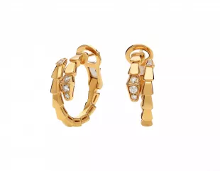 Serpenti Viper Hoop Earrings