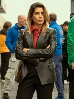 Motorvalley S01 Giulia Michelini Leather Blazer