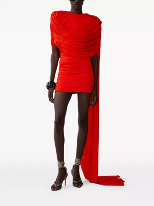 Khara Draped Minidress