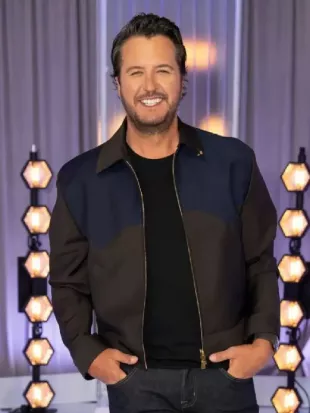 American Idol S24 Luke Bryan Zipper Jacket