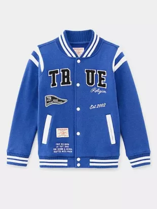 Street Fighter Event Andrew Koji Blue Wool Jacket