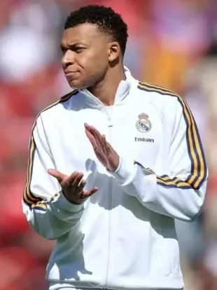 Real Madrid 25/26 White Track Jacket