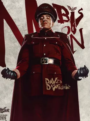 Street Fighter Movie David Dastmalchian Red Coat