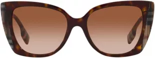 Sunglasses BE 4393 405313 Meryl Dark Havana/Check Brown