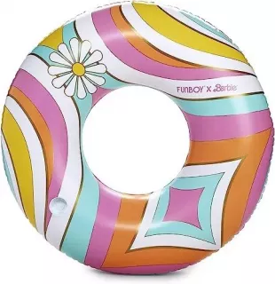 & Malibu Barbie Luxury Inflatable Summer Tube Float