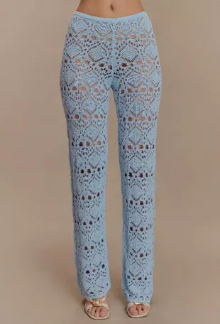 Trena Crochet Knit Pants