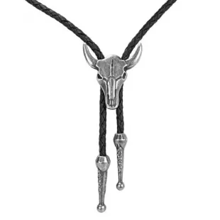 Black Rodeo Bolo Tie
