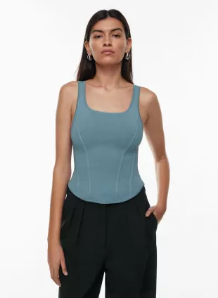 Sculpt Knit Bustier Waist Tank