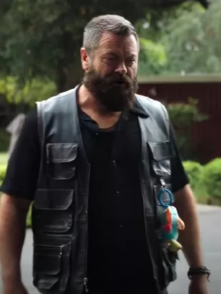 Margos Got Money Troubles Nick Offerman Leather Vest