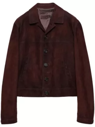 American Idol S24 Lionel Richie Suede Shirt Jacket