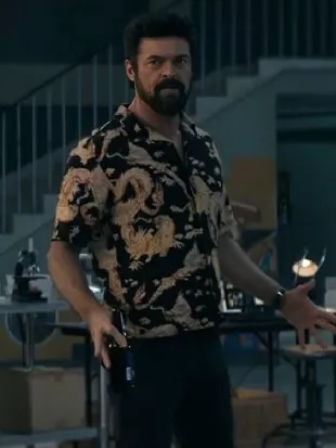 The Boys Karl Urban S05 Printed Shirt