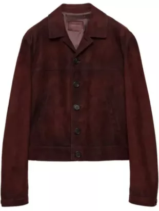 American Idol S24 Lionel Richie Suede Shirt Jacket