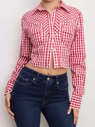 Love Island Beyond The Villa Iris Kendall S02 Check Shirt