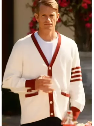 Imperfect Women 2026 Joel Kinnaman 4-Bar Stripe Cardigan