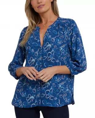 Pintuck Top
