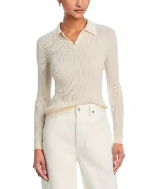 Cashmere Polo Neck Sweater