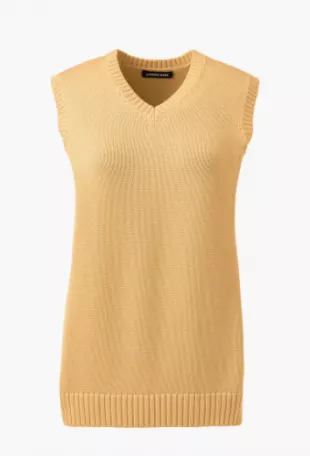 School Uniform Cotton Modal Sweater Vest