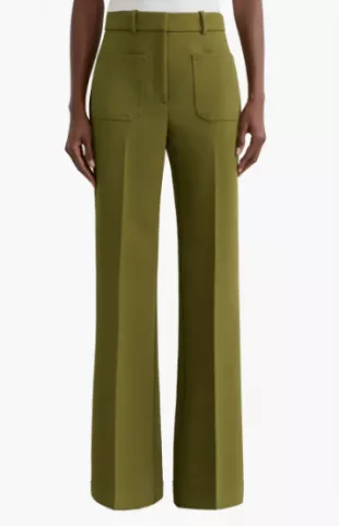 Priya Patch Pocket Wide Leg Pants