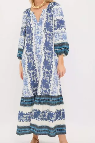 Blues Cotton Lyles Dress