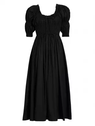 Ischia Puff Sleeve Dress