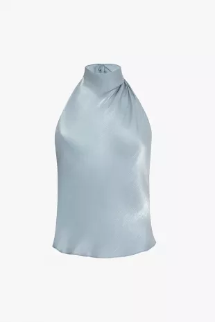 Moonstone Low Back Halter Top