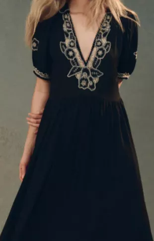 The Elysian Black Dress