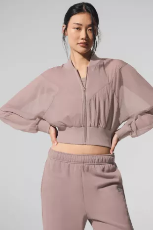 Cropped Air It Out Bomber