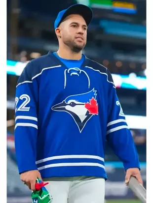 Ernie Clement Blue Jays 2026 Hockey Jersey