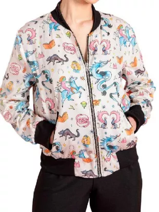 Zero Stars S01 Sara Pascoe Bomber Jacket