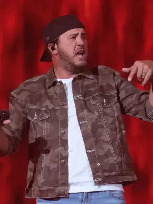 Luke Bryan 2026 iHeart Country Festival Camo Jacket